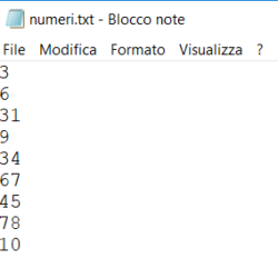 File di numeri interi